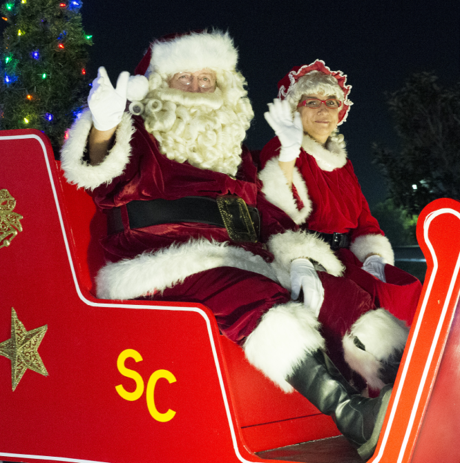 Holiday Lighted Parade (PNG)