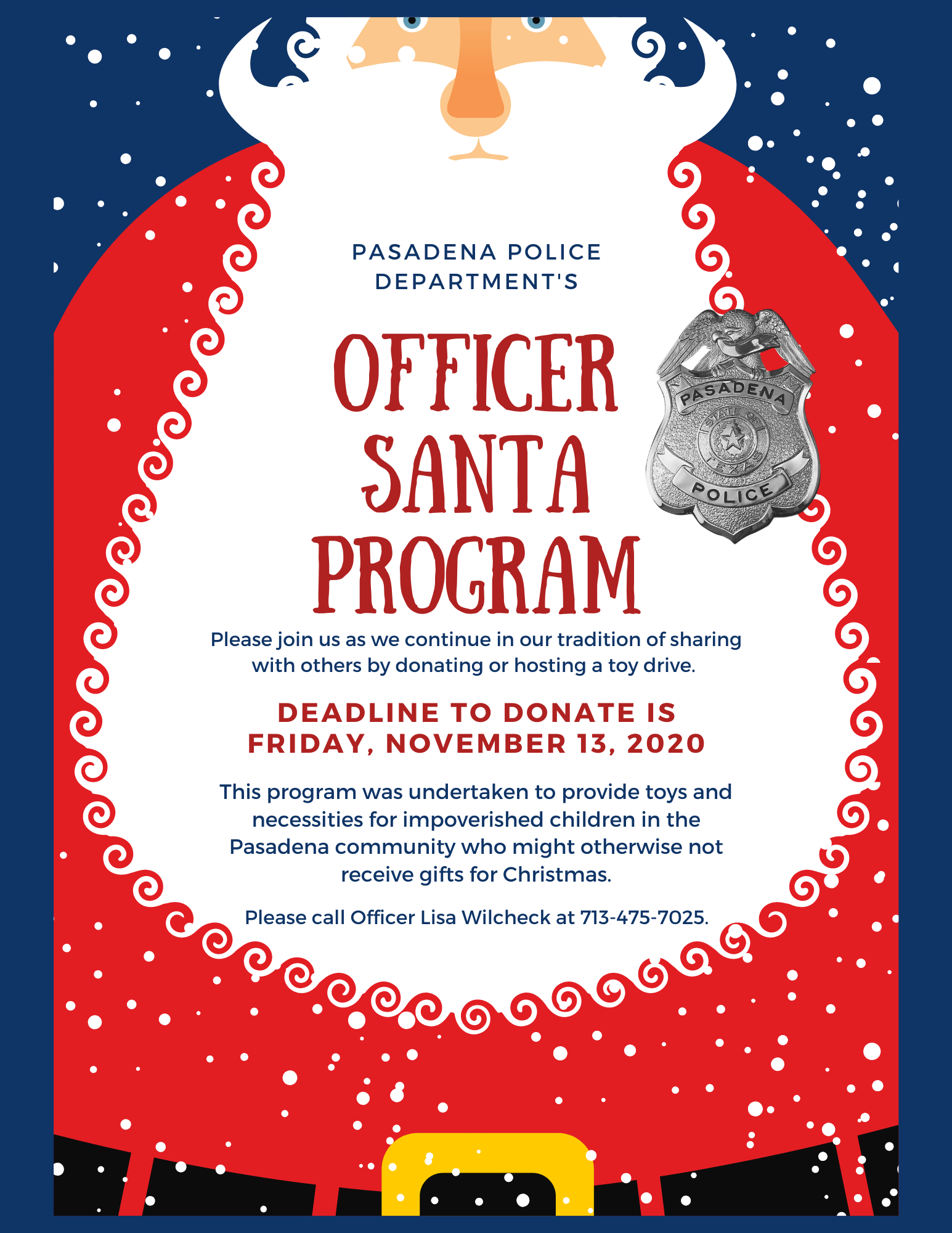 Officer Santa Program