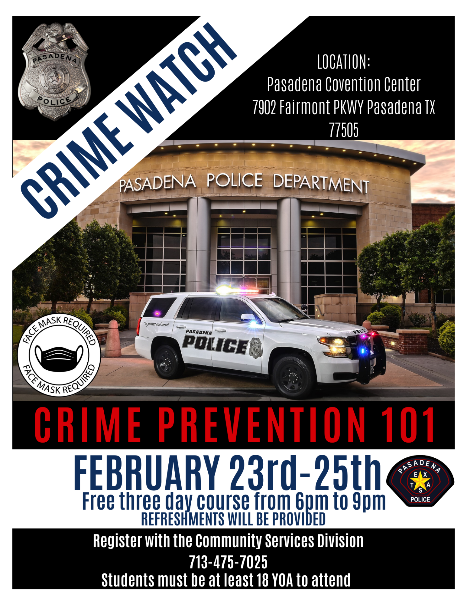 Crime Watch Course 2021