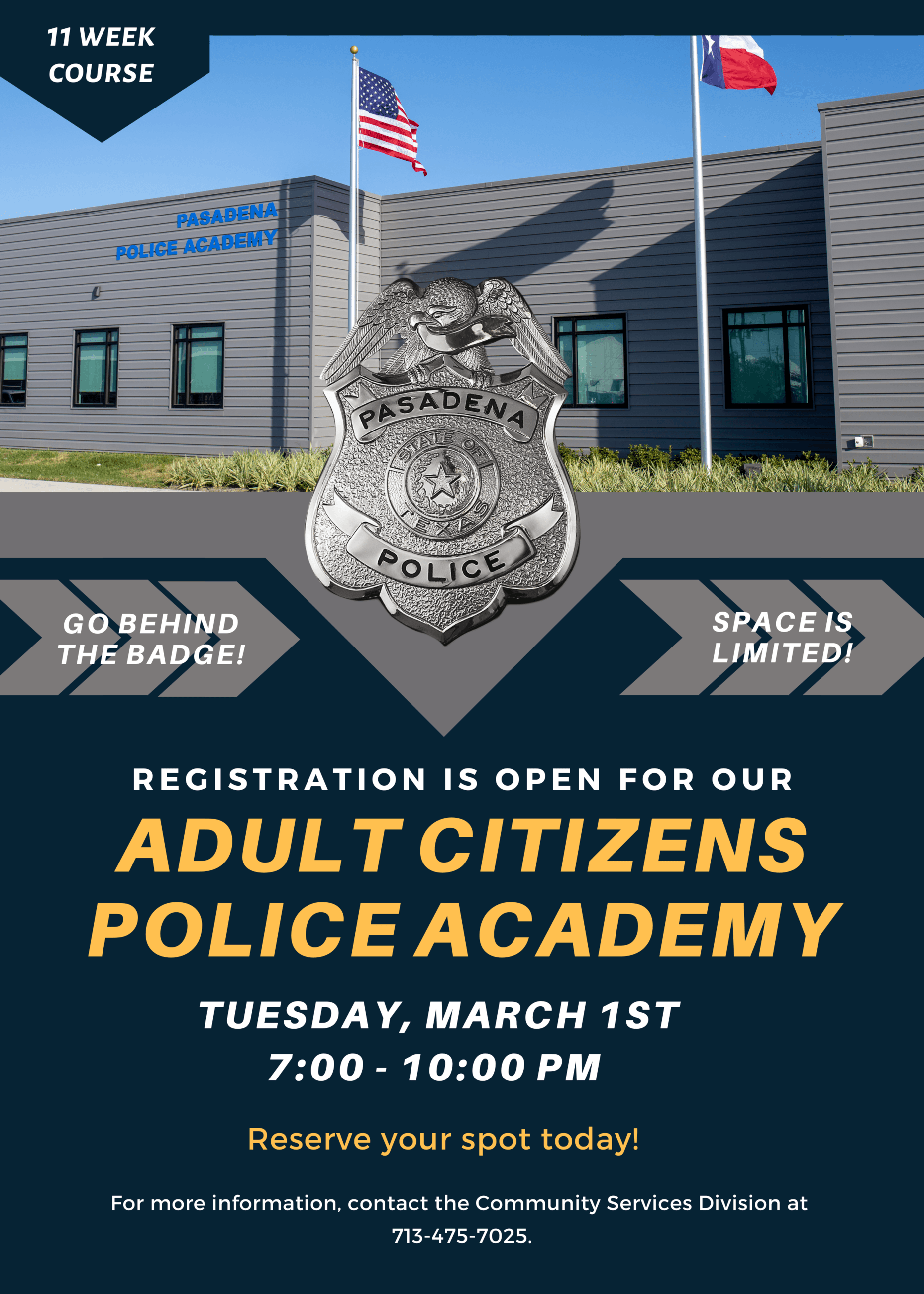 Adult Citizens Police Academy 2022