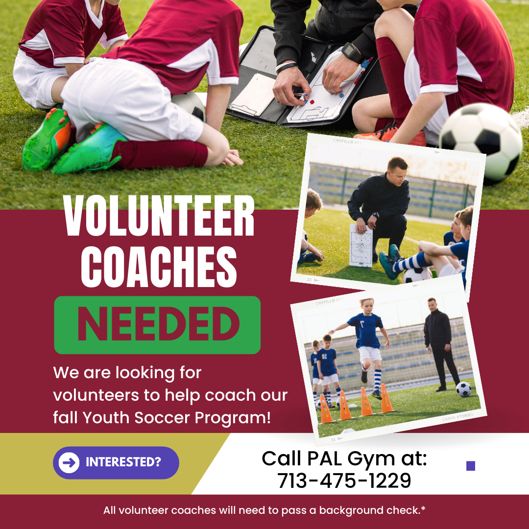 PAL Volunteers Needed