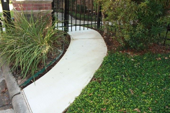 Sidewalk to the Gate