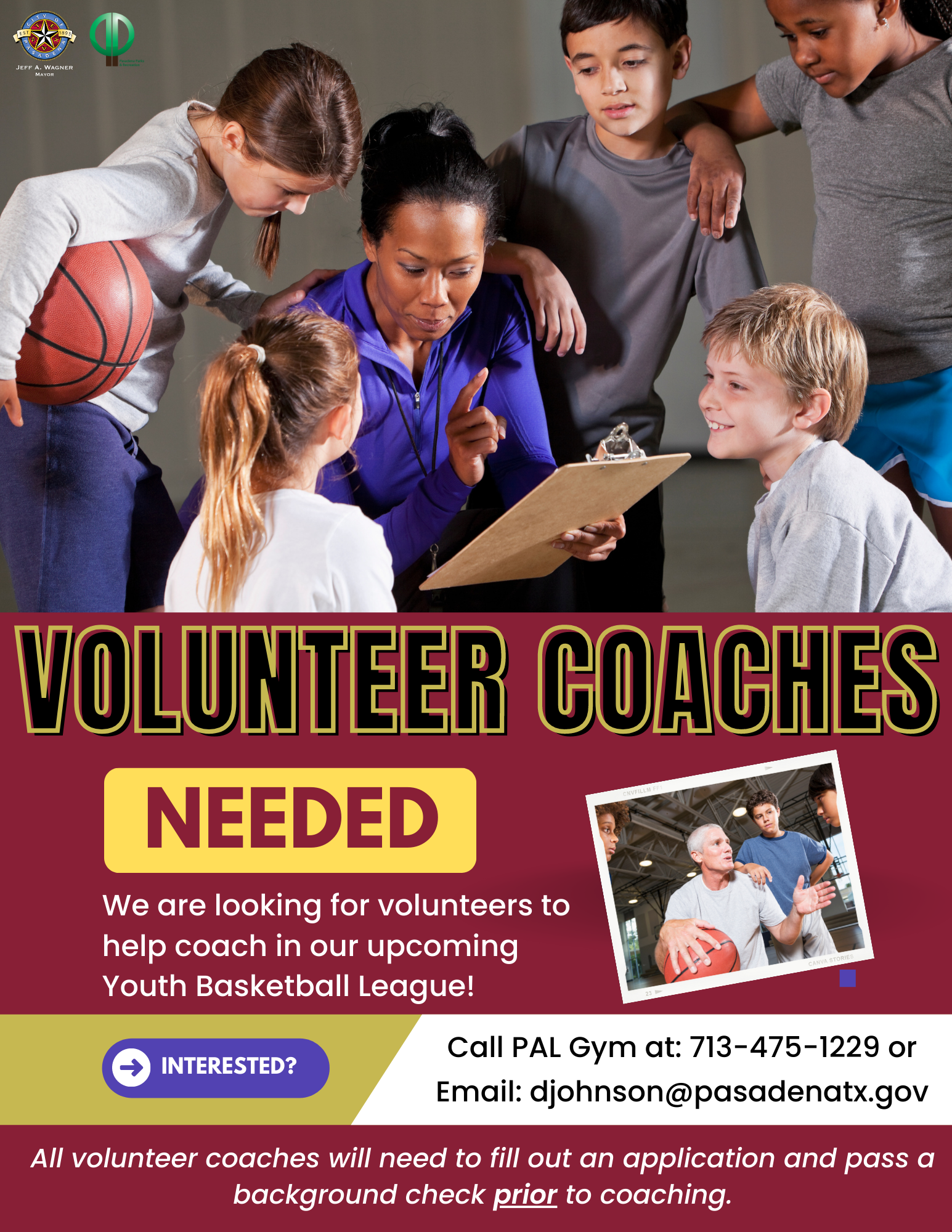 PAL Volunteers Needed (4)