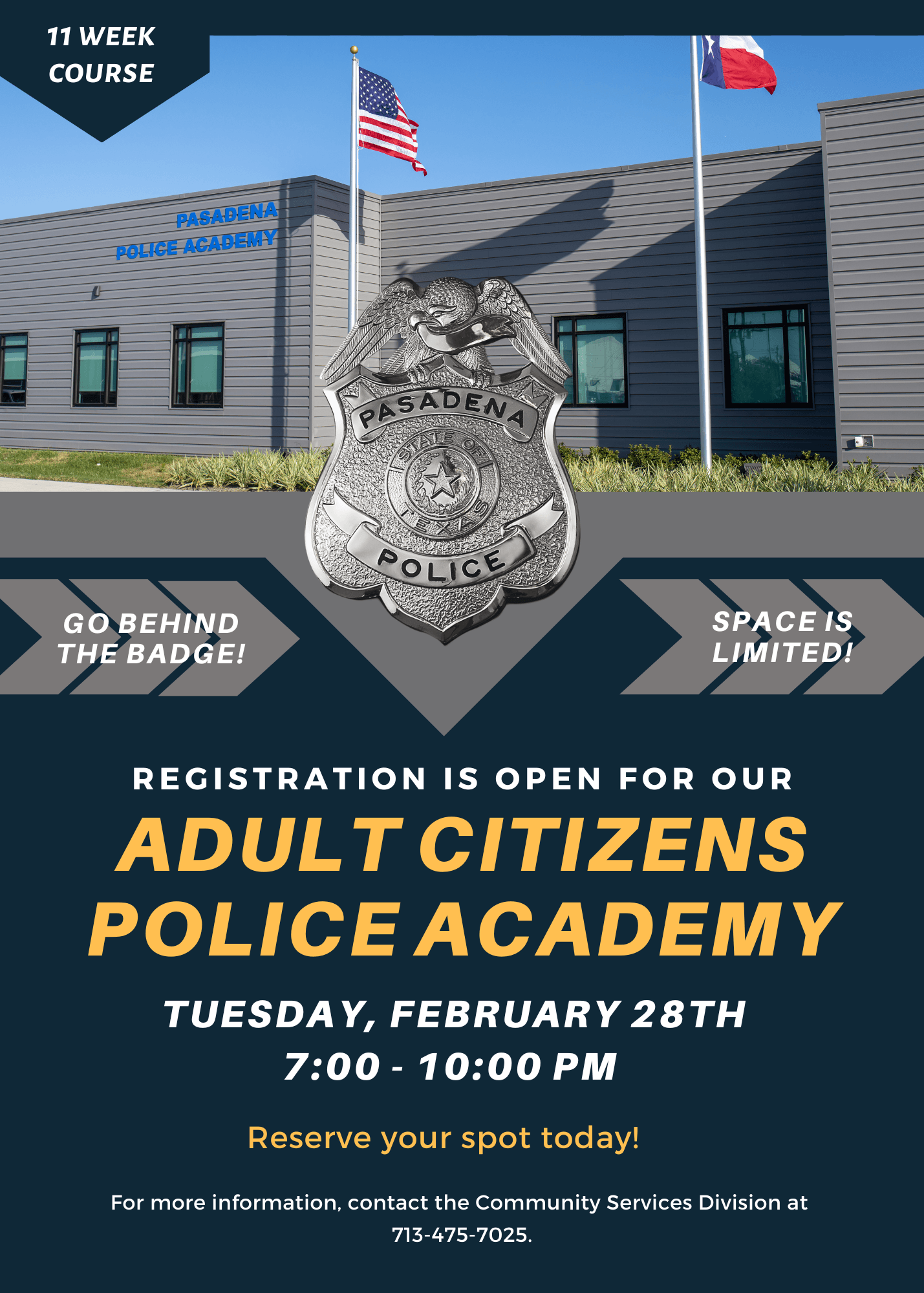 Adult Citizens Police Academy 2023