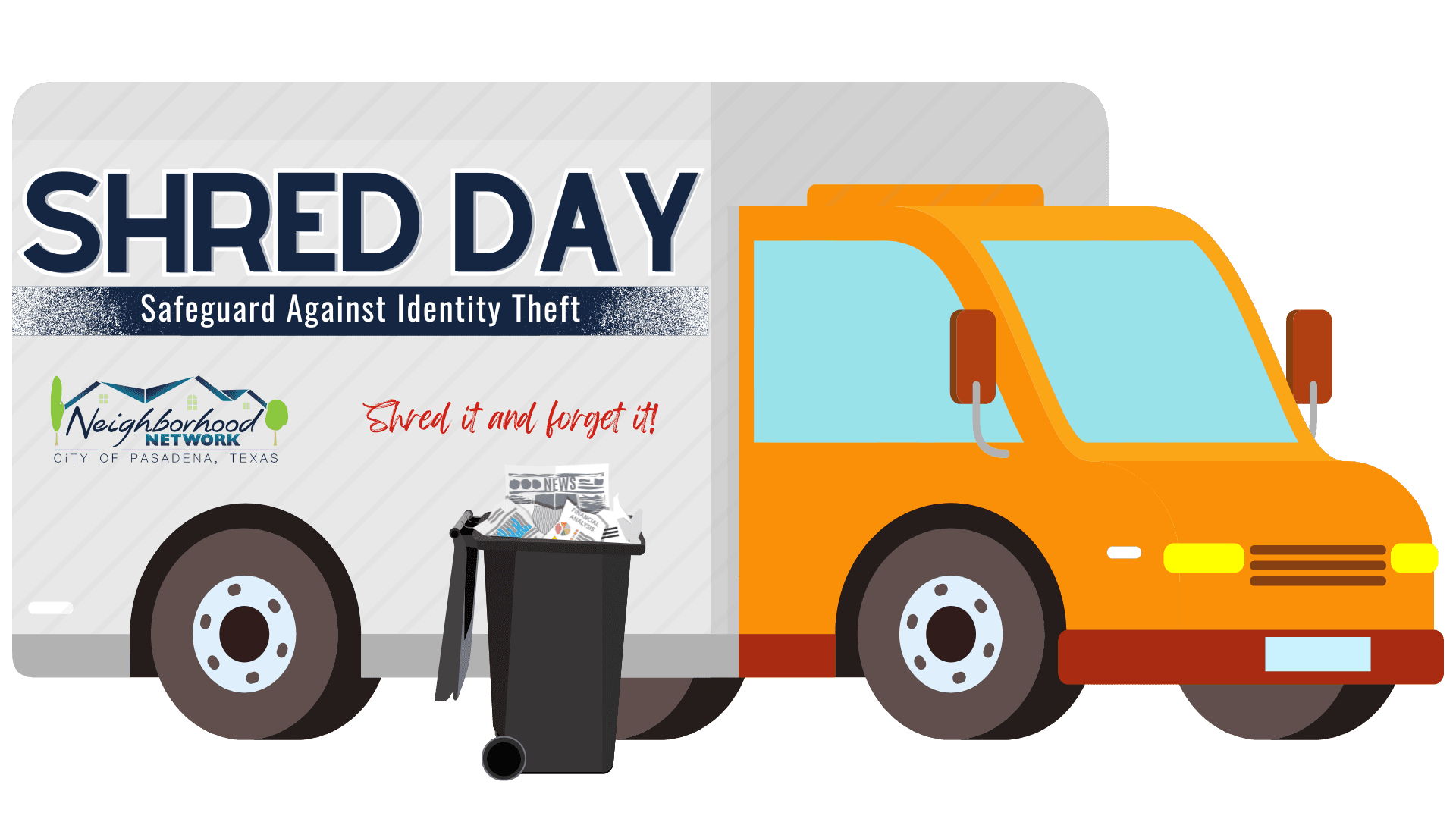 Neighborhood Network Shred Day Logo